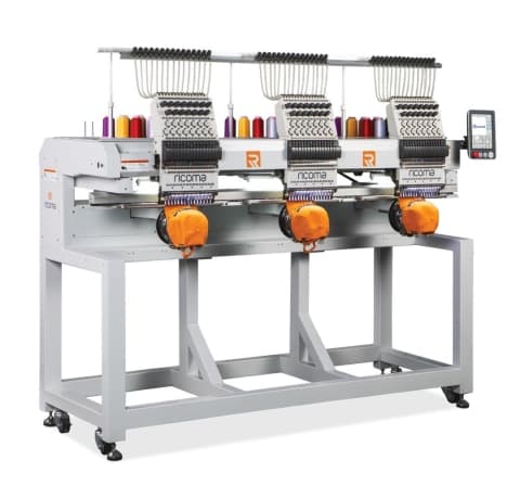 THREE HEAD EMBROIDERY MACHINE